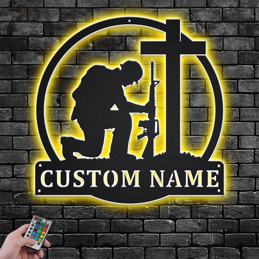 Catholic LED Metal Sign - Wix Decor