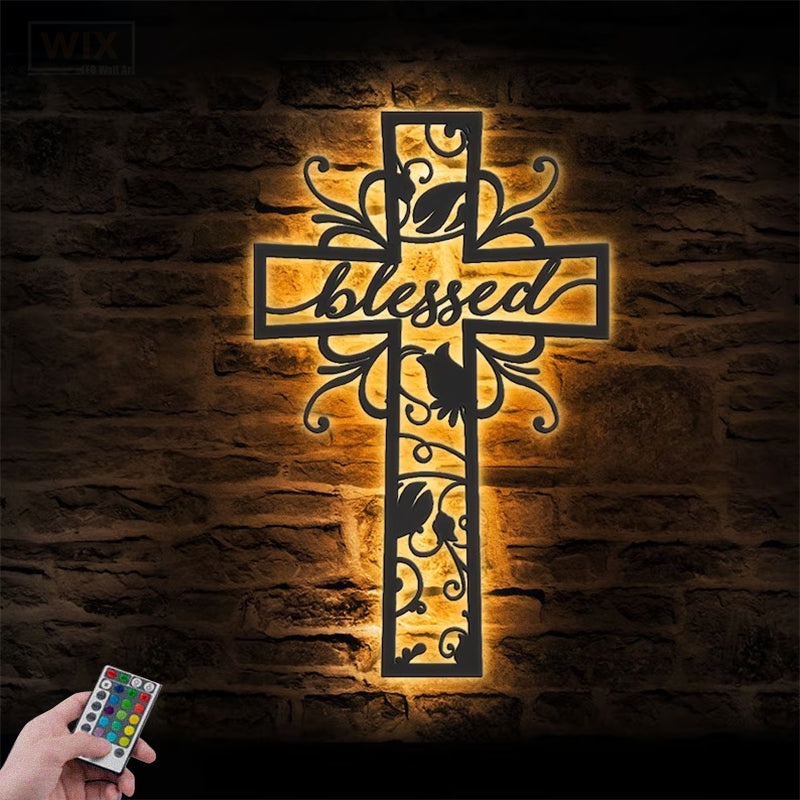 Catholic LED Metal Sign - Wix Decor