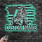 Firefighter LED Metal Sign - Wix Decor