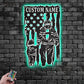 Firefighter LED Metal Sign - Wix Decor