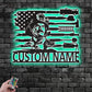 Firefighter LED Metal Sign - Wix Decor