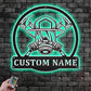 Firefighter LED Metal Sign - Wix Decor