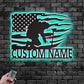 Firefighter LED Metal Sign - Wix Decor