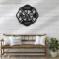 Firefighter LED Metal Sign - Wix Decor