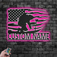 Firefighter LED Metal Sign - Wix Decor