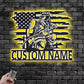 Firefighter LED Metal Sign - Wix Decor