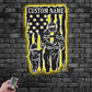 Firefighter LED Metal Sign - Wix Decor
