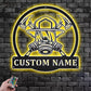 Firefighter LED Metal Sign - Wix Decor