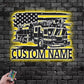 Firefighter LED Metal Sign - Wix Decor