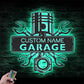 Garage LED Metal Sign 