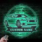 Garage LED Metal Sign - Wix Decor