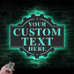 Garage LED Metal Sign 
