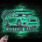 Garage LED Metal Sign - Wix Decor