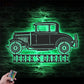 Garage LED Metal Sign 