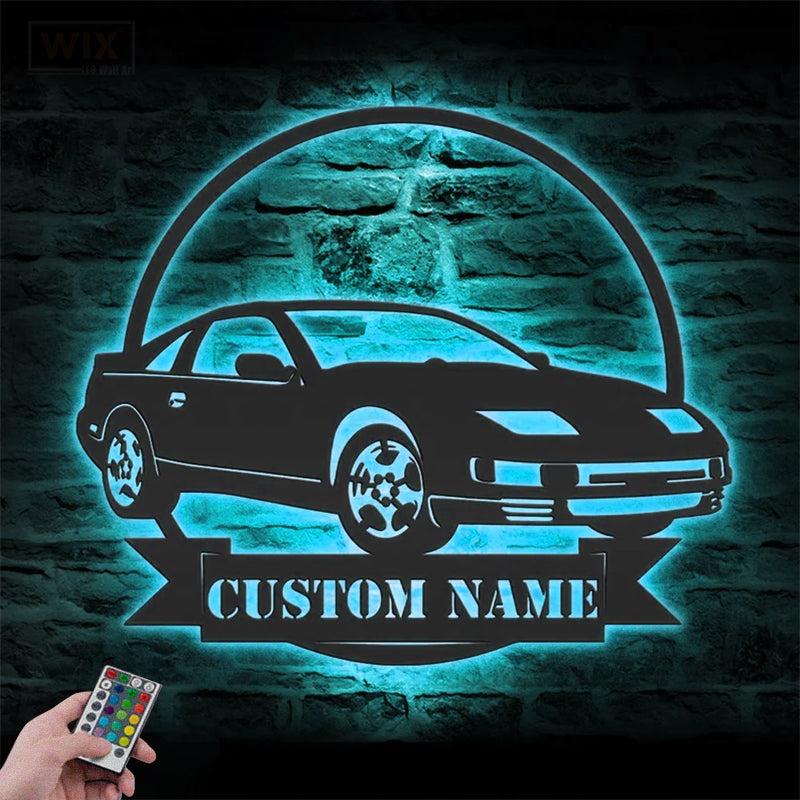 Garage LED Metal Sign - Wix Decor