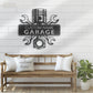 Garage LED Metal Sign 