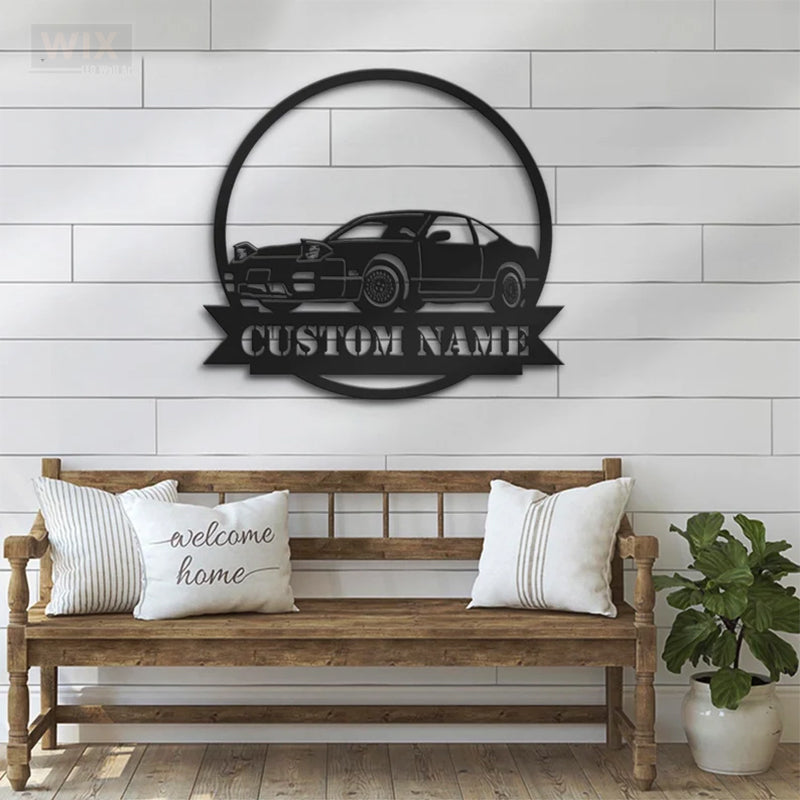 Garage LED Metal Sign 