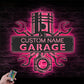 Garage LED Metal Sign 