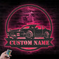 Garage LED Metal Sign 