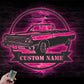 Garage LED Metal Sign 