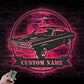 Garage LED Metal Sign - Wix Decor