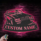 Garage LED Metal Sign 