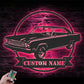 Garage LED Metal Sign - Wix Decor