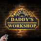 Garage LED Metal Sign 