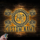 Garage LED Metal Sign 
