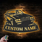 Garage LED Metal Sign 