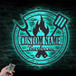 Kitchen LED Metal Sign - Wix Decor