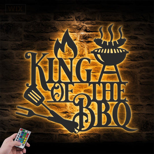 Kitchen LED Metal Sign