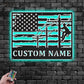 Lineman LED Metal Sign - Wix Decor