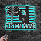 Lineman LED Metal Sign - Wix Decor