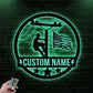 Lineman LED Metal Sign - Wix Decor