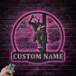 Lineman LED Metal Sign - Wix Decor