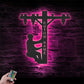 Lineman LED Metal Sign - Wix Decor