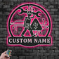 Lineman LED Metal Sign - Wix Decor