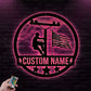 Lineman LED Metal Sign - Wix Decor
