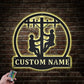 Lineman LED Metal Sign - Wix Decor