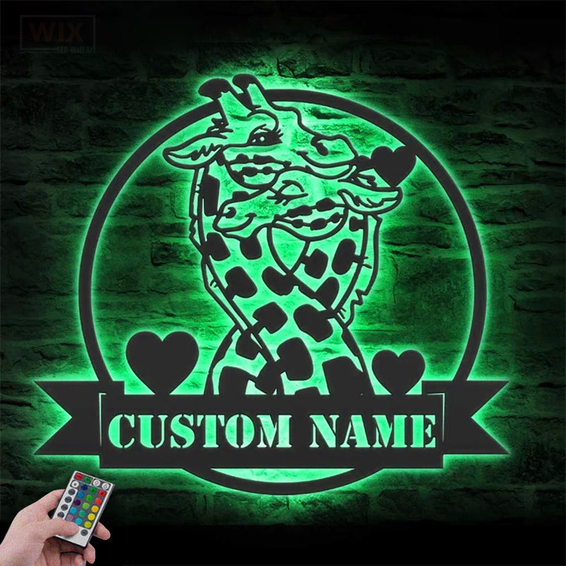Love LED Metal Sign - Wix Decor