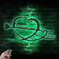 Love LED Metal Sign - Wix Decor