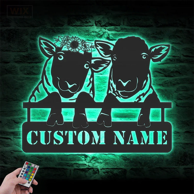 Love LED Metal Sign - Wix Decor