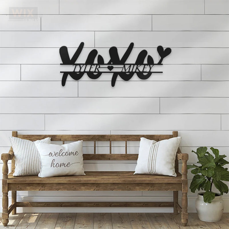Love LED Metal Sign - Wix Decor