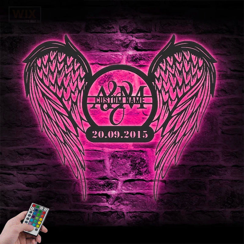 Love LED Metal Sign - Wix Decor