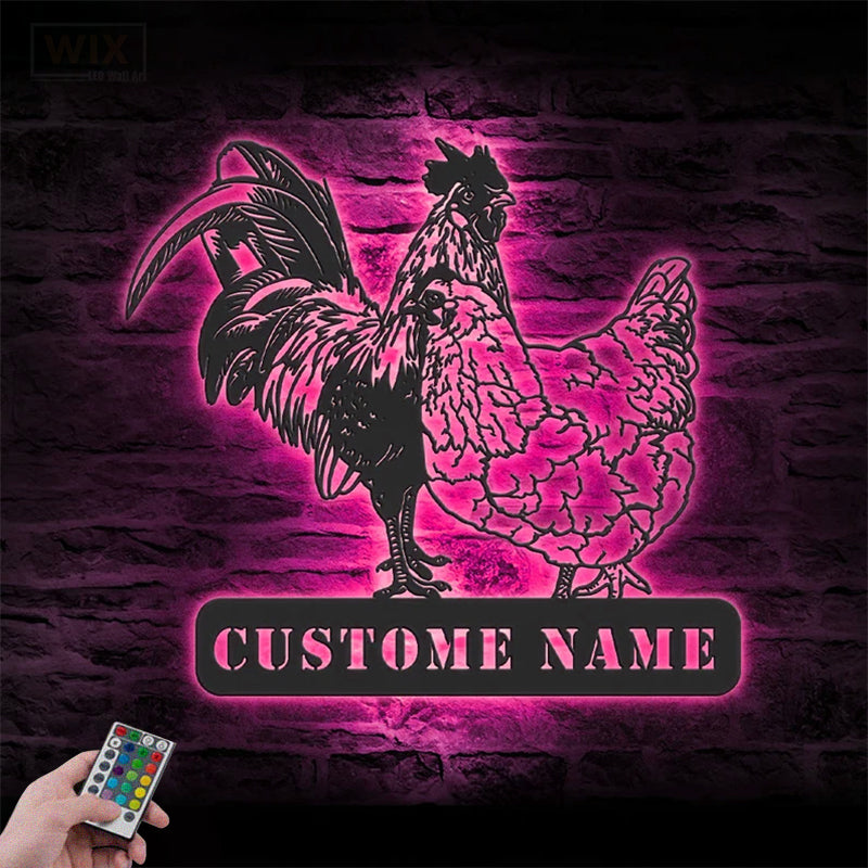 Love LED Metal Sign - Wix Decor