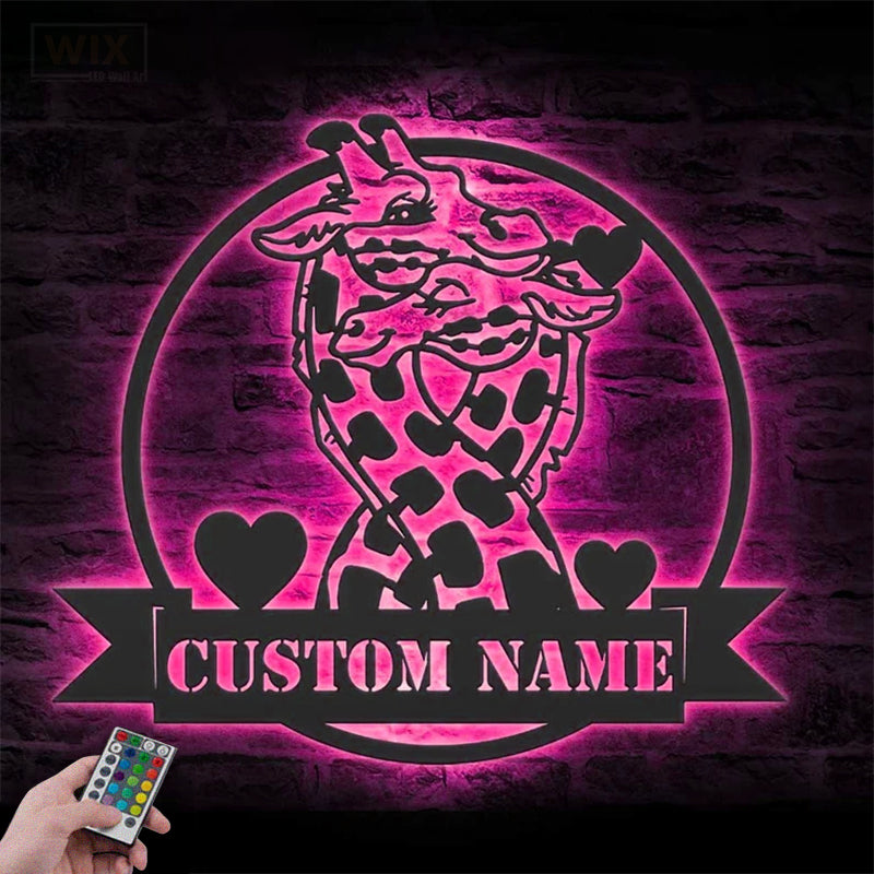 Love LED Metal Sign - Wix Decor