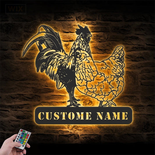Love LED Metal Sign - Wix Decor