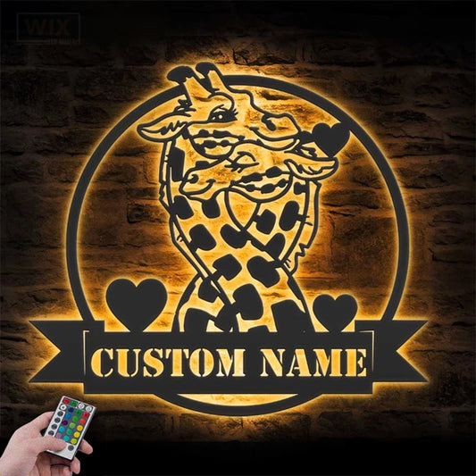 Love LED Metal Sign