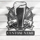 Wine LED Metal Sign - Wix Decor